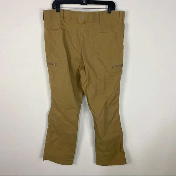 Wrangler outdoor khaki cargo pants hiking 40x30 - Picture 2 of 4